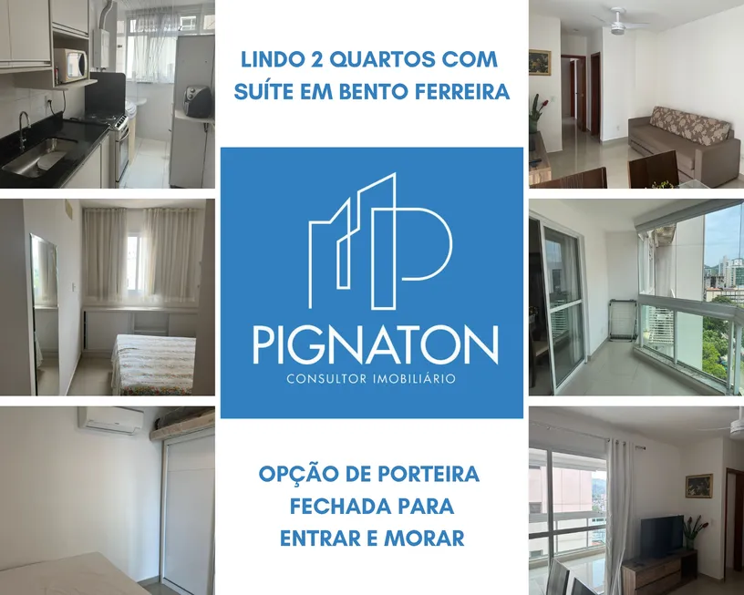 Foto 1 de Apartamento com 2 Quartos à venda, 63m² em Bento Ferreira, Vitória