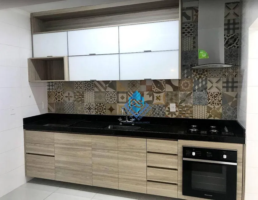 Foto 1 de Apartamento com 3 Quartos à venda, 96m² em Vila Scarpelli, Santo André