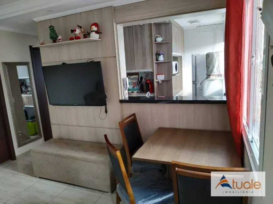 Foto 1 de Apartamento com 2 Quartos à venda, 44m² em Residencial Guaira, Sumaré