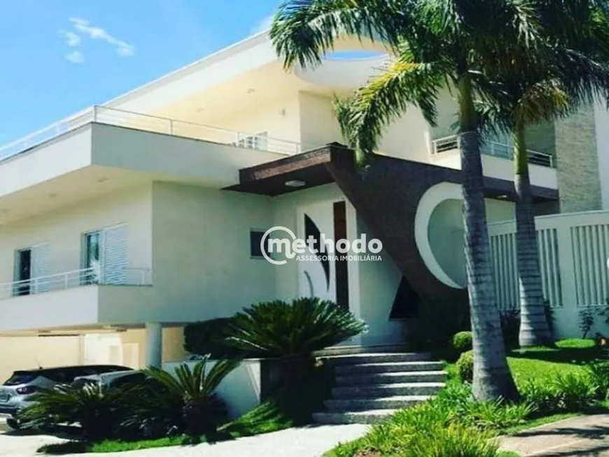 Foto 1 de Casa de Condomínio com 4 Quartos à venda, 572m² em Sousas, Campinas