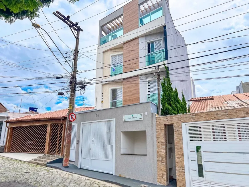 Foto 1 de Cobertura com 2 Quartos à venda, 80m² em Vila Humaita, Santo André