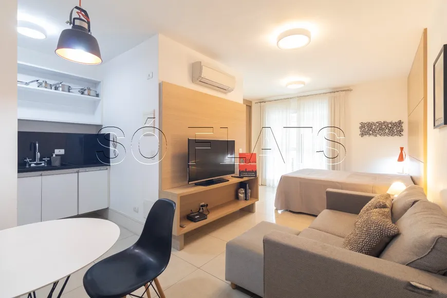 Foto 1 de Apartamento com 1 Quarto à venda, 37m² em Itaim Bibi, São Paulo