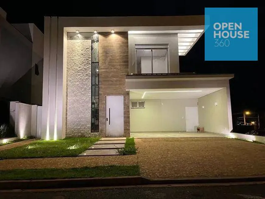 Foto 1 de Casa de Condomínio com 3 Quartos à venda, 250m² em Zona Sul, Ribeirão Preto