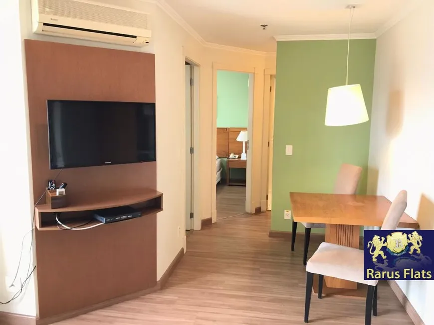 Foto 1 de Flat com 1 Quarto para alugar, 44m² em Vila Olímpia, São Paulo