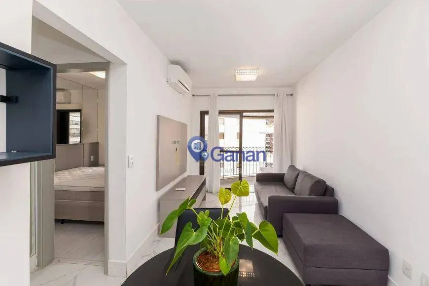 Foto 1 de Apartamento com 1 Quarto para alugar, 42m² em Itaim Bibi, São Paulo