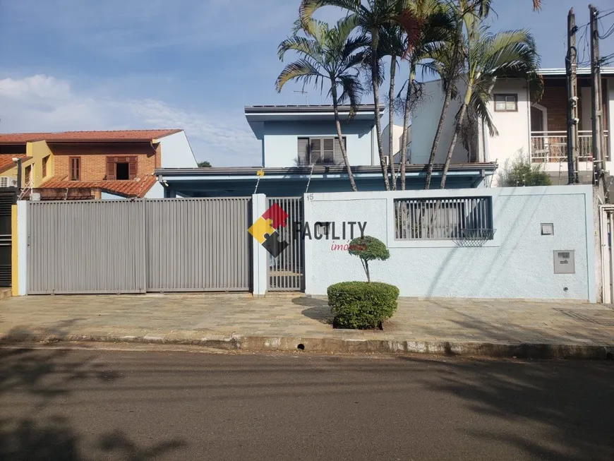 Foto 1 de Sobrado com 4 Quartos à venda, 338m² em Cidade Universitária, Campinas