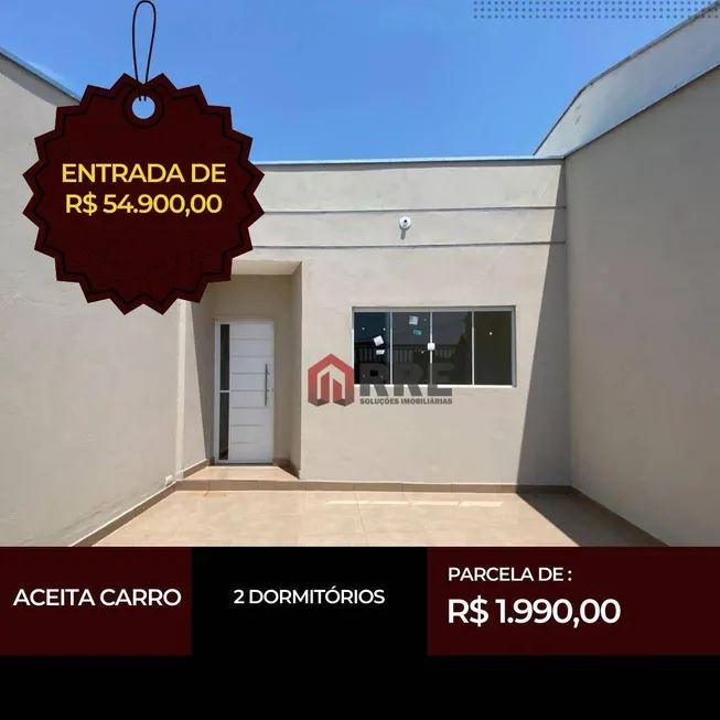 Foto 1 de Casa com 2 Quartos à venda, 68m² em Jardim Eldorado , Sumaré