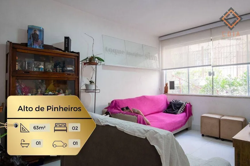 Foto 1 de Apartamento com 3 Quartos à venda, 62m² em Alto de Pinheiros, São Paulo