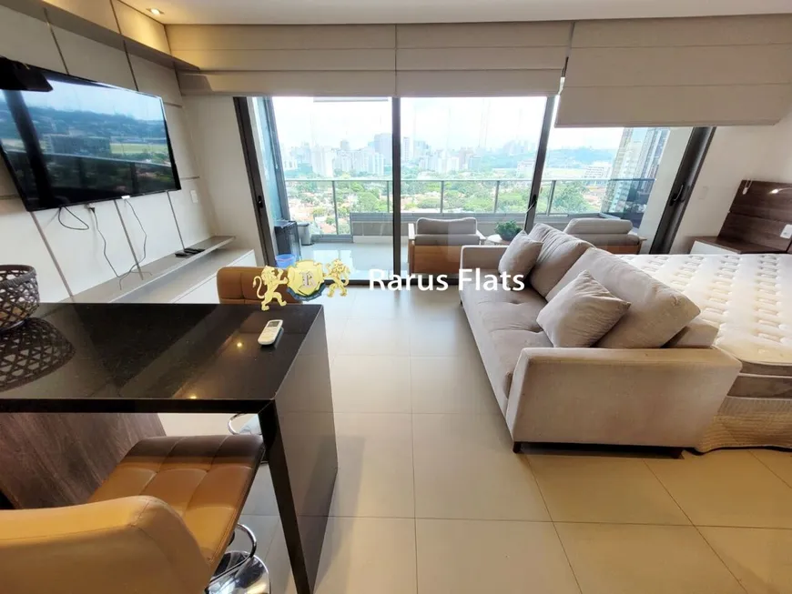 Foto 1 de Flat com 1 Quarto para alugar, 46m² em Itaim Bibi, São Paulo