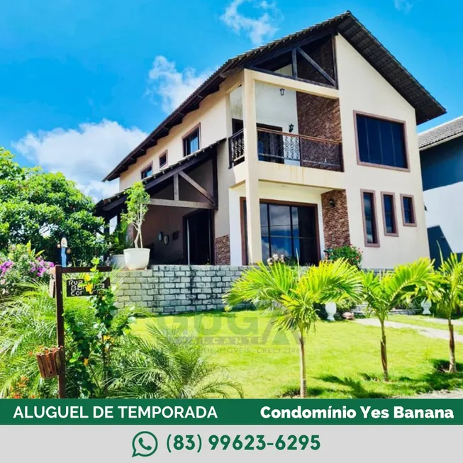 Foto 1 de Casa de Condomínio com 4 Quartos para alugar, 270m² em Centro, Bananeiras