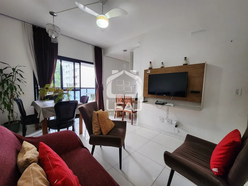 Foto 1 de Flat com 2 Quartos à venda, 75m² em Pitangueiras, Guarujá