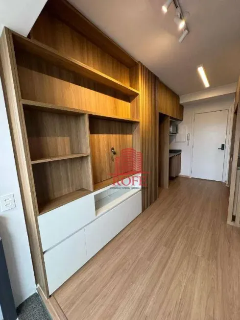 Foto 1 de Apartamento com 1 Quarto para venda ou aluguel, 28m² em Brooklin, São Paulo