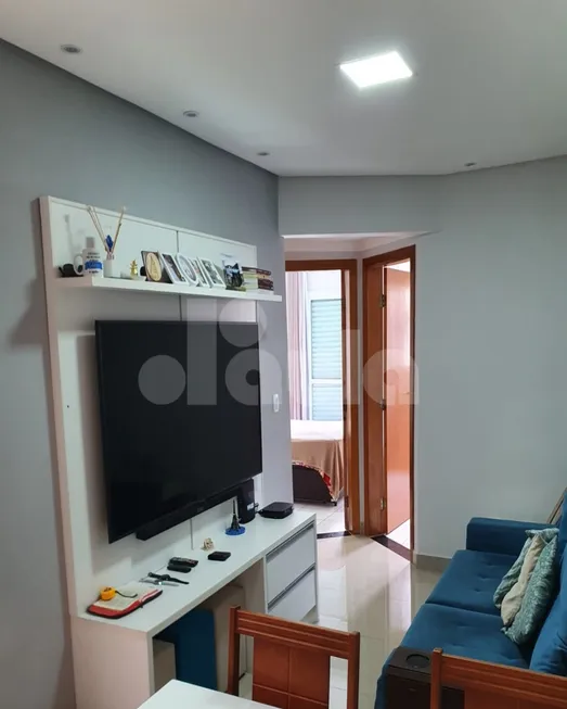 Foto 1 de Apartamento com 2 Quartos à venda, 47m² em Vila Scarpelli, Santo André