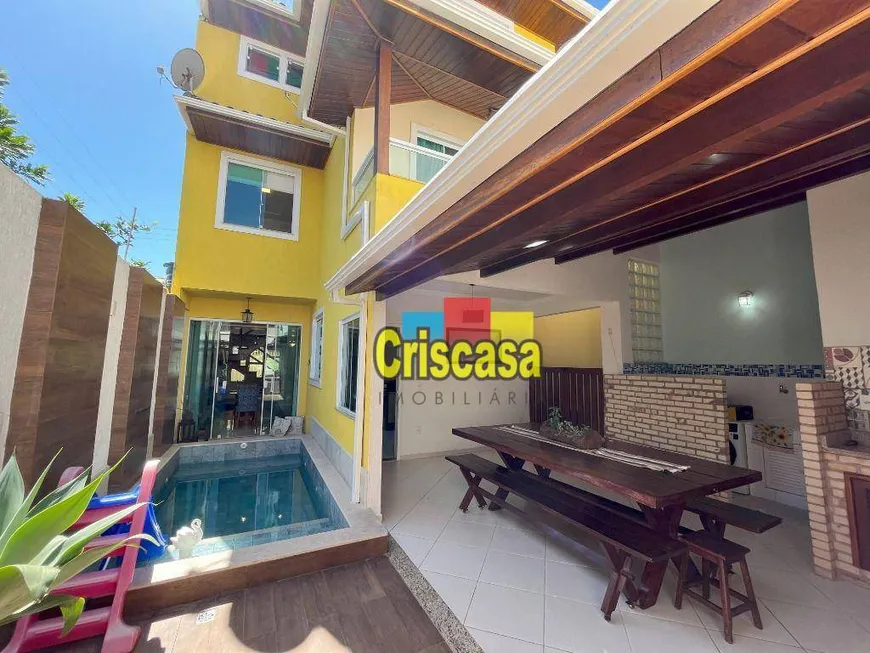 Foto 1 de Casa com 3 Quartos à venda, 148m² em Costazul, Rio das Ostras