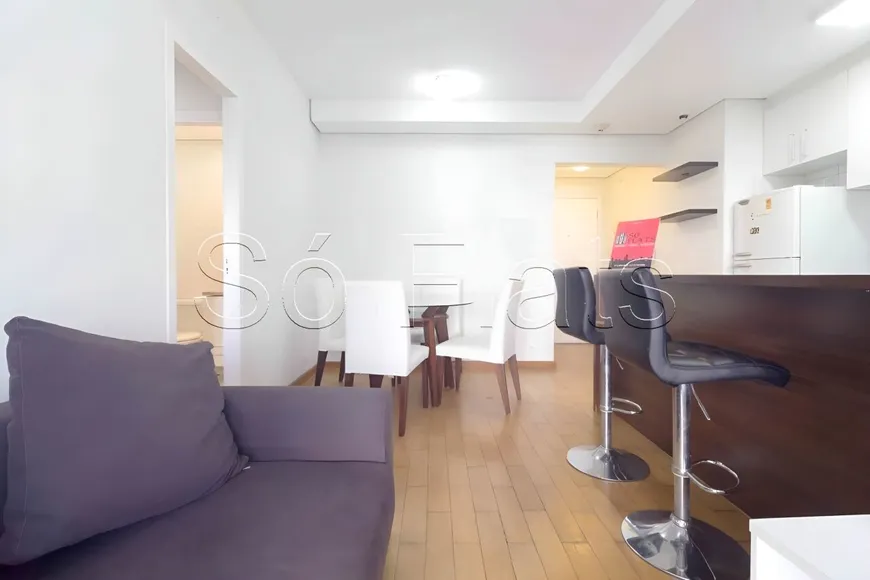 Foto 1 de Flat com 1 Quarto à venda, 55m² em Jardim Paulistano, São Paulo