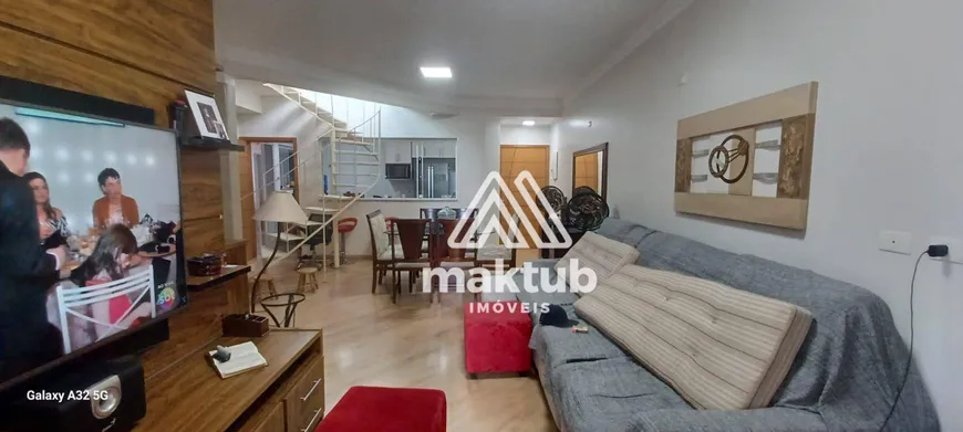 Foto 1 de Cobertura com 4 Quartos à venda, 340m² em Vila Assuncao, Santo André