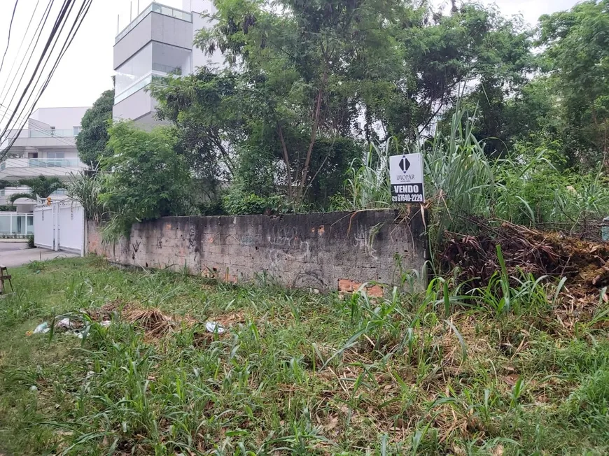 Foto 1 de Lote/Terreno à venda, 630m² em Recreio Dos Bandeirantes, Rio de Janeiro