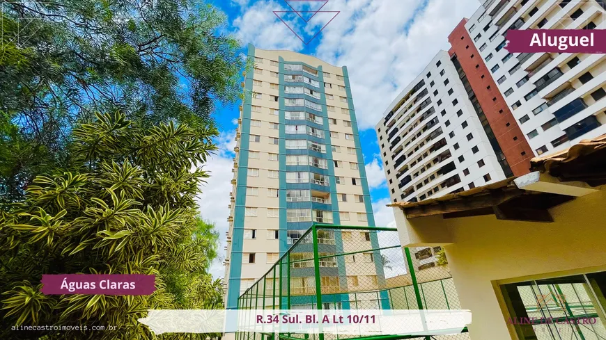 Foto 1 de Apartamento com 2 Quartos para alugar, 80m² em Sul (Águas Claras), Brasília