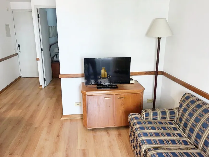 Foto 1 de Flat com 1 Quarto para alugar, 40m² em Pinheiros, São Paulo