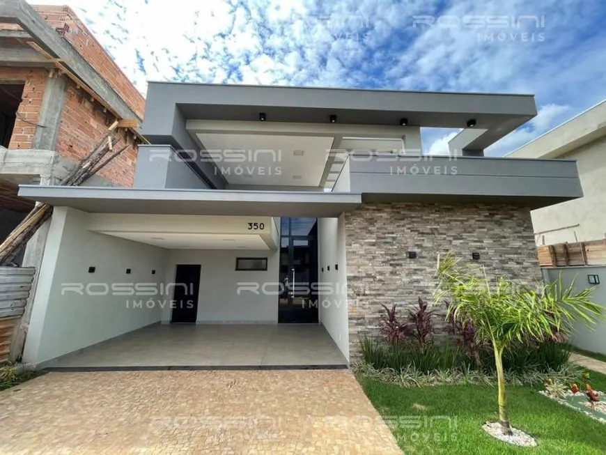 Foto 1 de Casa de Condomínio com 3 Quartos à venda, 184m² em Loteamento Terras de Florenca, Ribeirão Preto