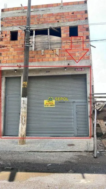 Foto 1 de Ponto Comercial para alugar, 105m² em Gleba Pêssego, São Paulo