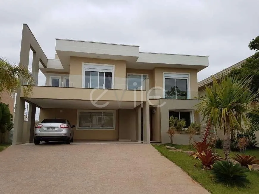 Foto 1 de Casa de Condomínio com 4 Quartos à venda, 356m² em Alphaville Dom Pedro, Campinas