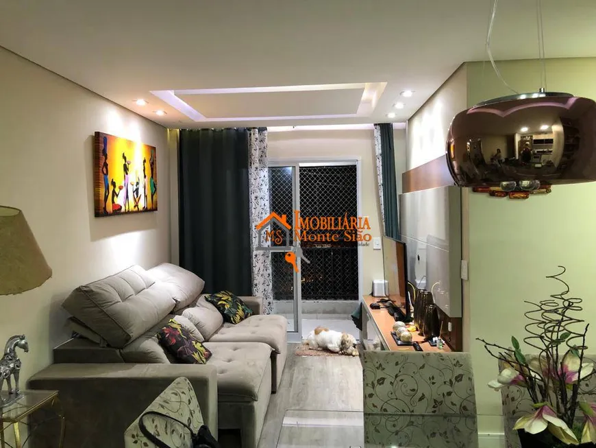 Foto 1 de Apartamento com 3 Quartos à venda, 73m² em Ponte Grande, Guarulhos