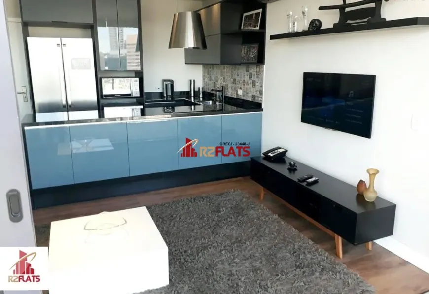 Foto 1 de Flat com 1 Quarto à venda, 42m² em Vila Nova Conceição, São Paulo