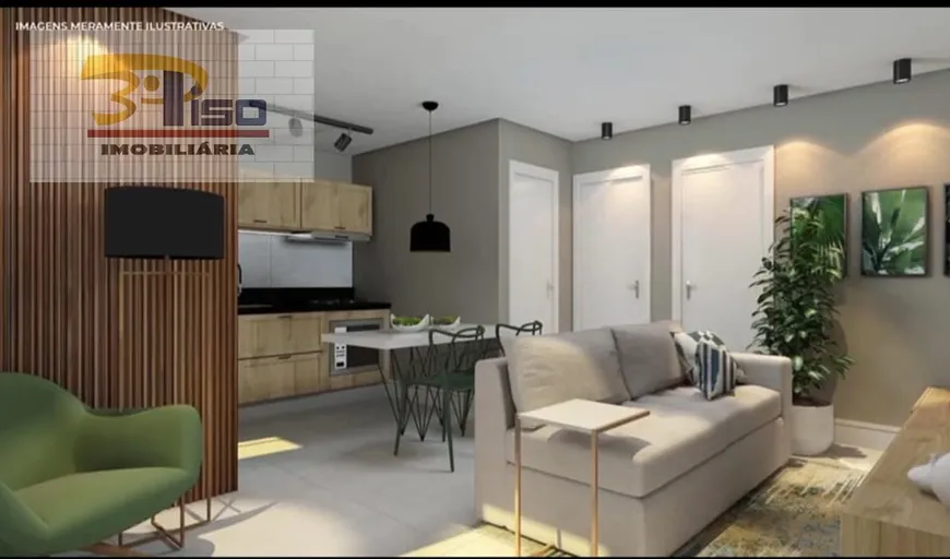 Foto 1 de Apartamento com 2 Quartos à venda, 52m² em Vila Esperança, São Paulo