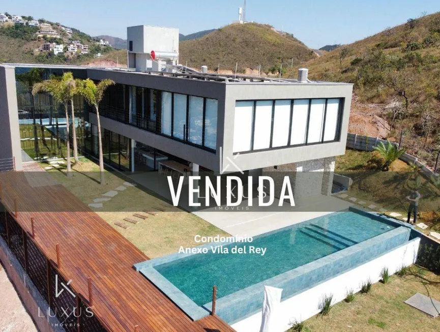 Foto 1 de Casa de Condomínio com 4 Quartos à venda, 690m² em Vila del Rey, Nova Lima