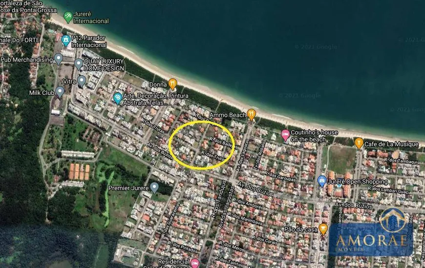 Foto 1 de Lote/Terreno à venda, 600m² em Jurerê Internacional, Florianópolis