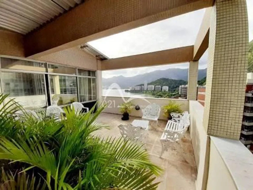 Foto 1 de Cobertura com 5 Quartos à venda, 315m² em Lagoa, Rio de Janeiro