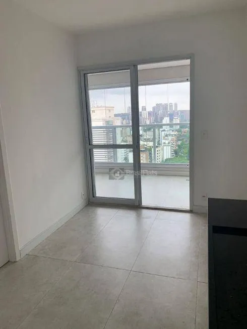 Foto 1 de Flat com 1 Quarto para alugar, 44m² em Brooklin, São Paulo