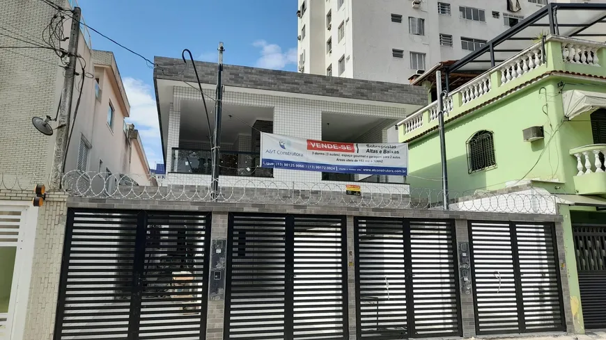 Foto 1 de Sobrado com 3 Quartos à venda, 164m² em Campo Grande, Santos