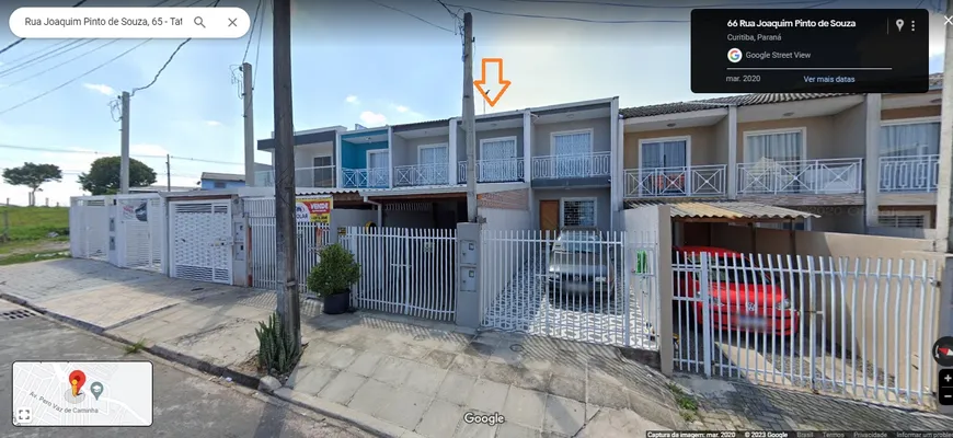 Foto 1 de Casa com 2 Quartos à venda, 66m² em Tatuquara, Curitiba