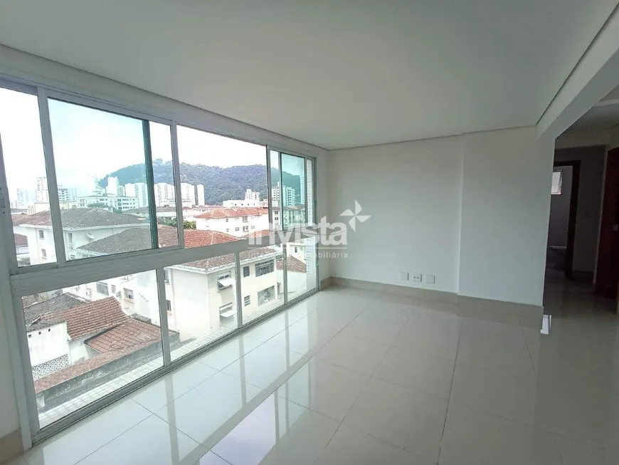 Foto 1 de Apartamento com 3 Quartos à venda, 96m² em Marapé, Santos