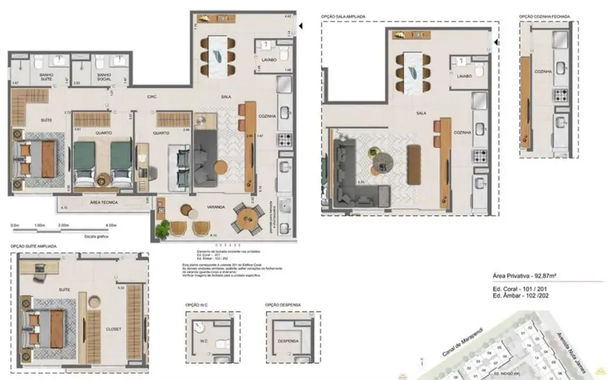 Foto 1 de Apartamento com 3 Quartos à venda, 92m² em Barra da Tijuca, Rio de Janeiro