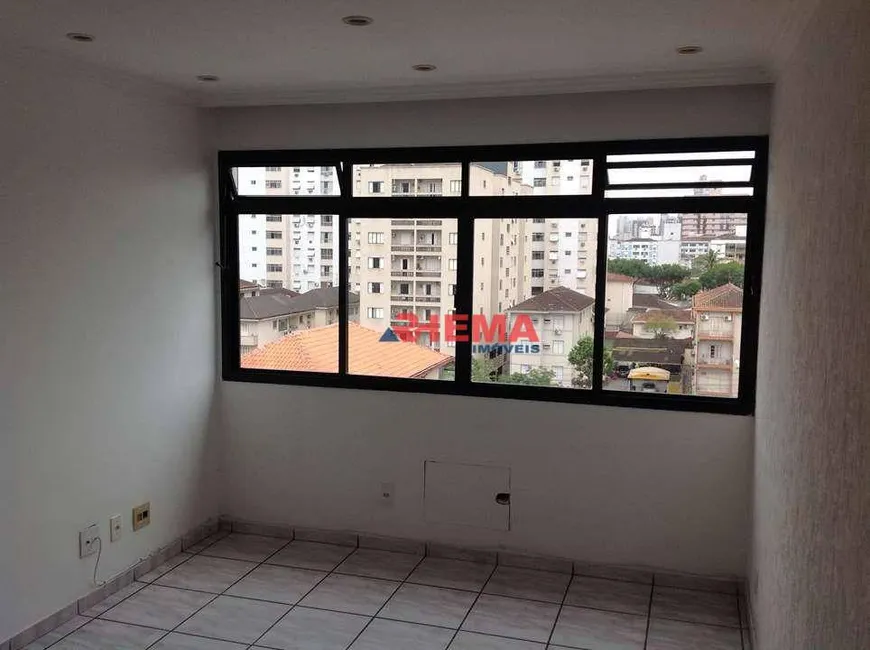 Foto 1 de Apartamento com 1 Quarto à venda, 54m² em Macuco, Santos