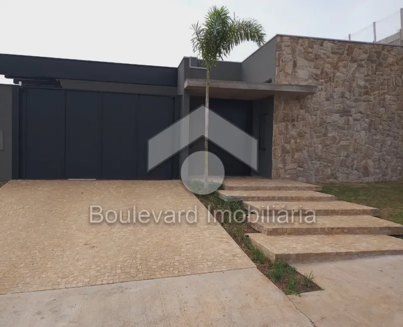 Foto 1 de Casa de Condomínio com 3 Quartos à venda, 263m² em Quintas de Sao Jose, Ribeirão Preto