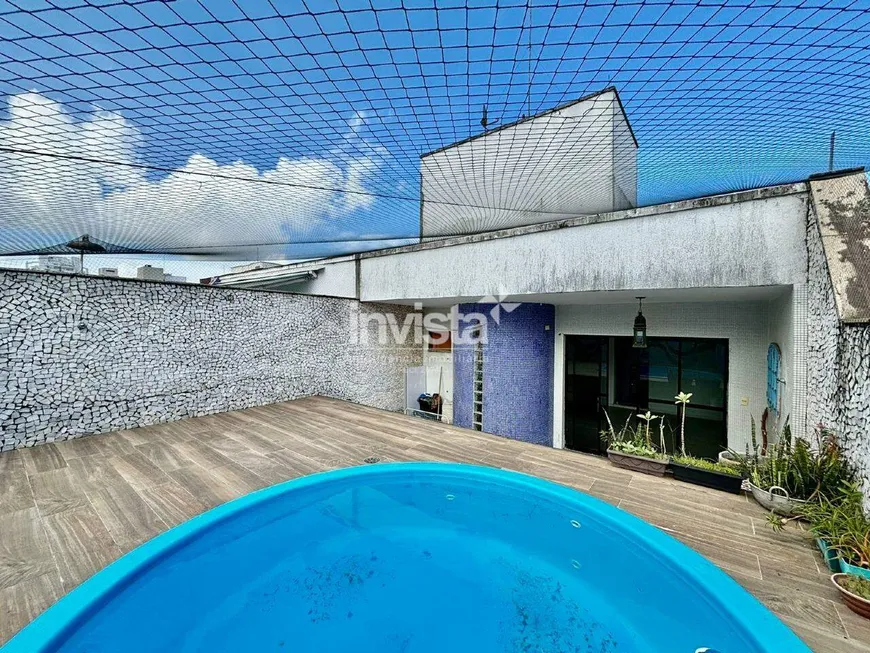 Foto 1 de Cobertura com 3 Quartos à venda, 223m² em Boqueirão, Santos
