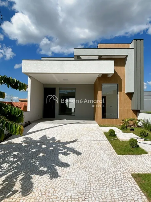 Foto 1 de Casa de Condomínio com 3 Quartos à venda, 125m² em Vila Monte Alegre, Paulínia
