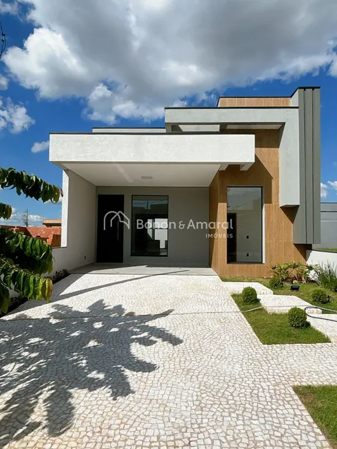 Foto 1 de Casa de Condomínio com 3 Quartos à venda, 127m² em Vila Monte Alegre, Paulínia