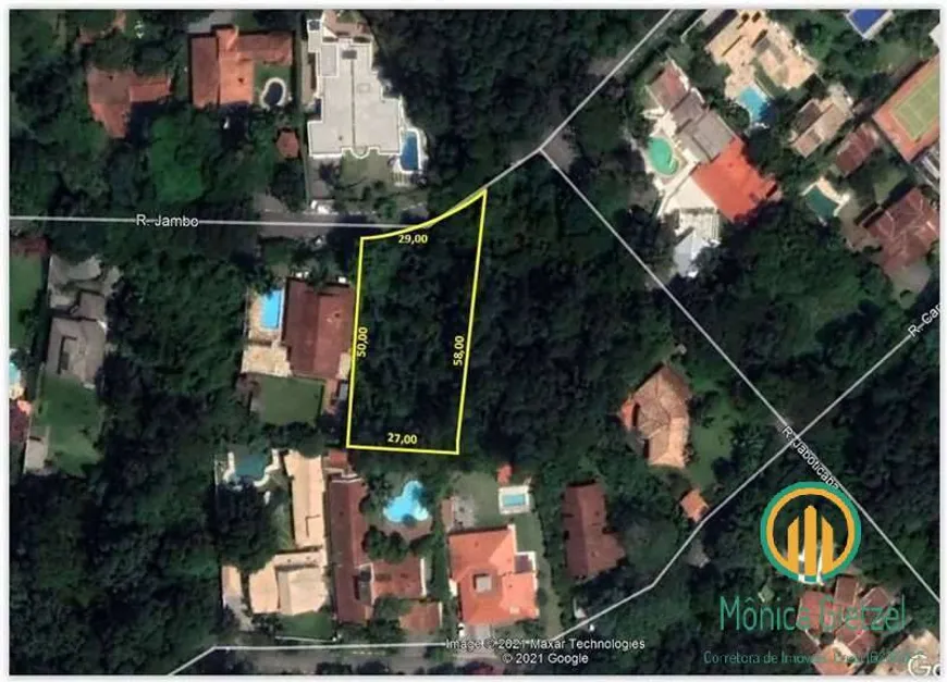 Foto 1 de Lote/Terreno à venda, 1403m² em Jardim Algarve, Cotia