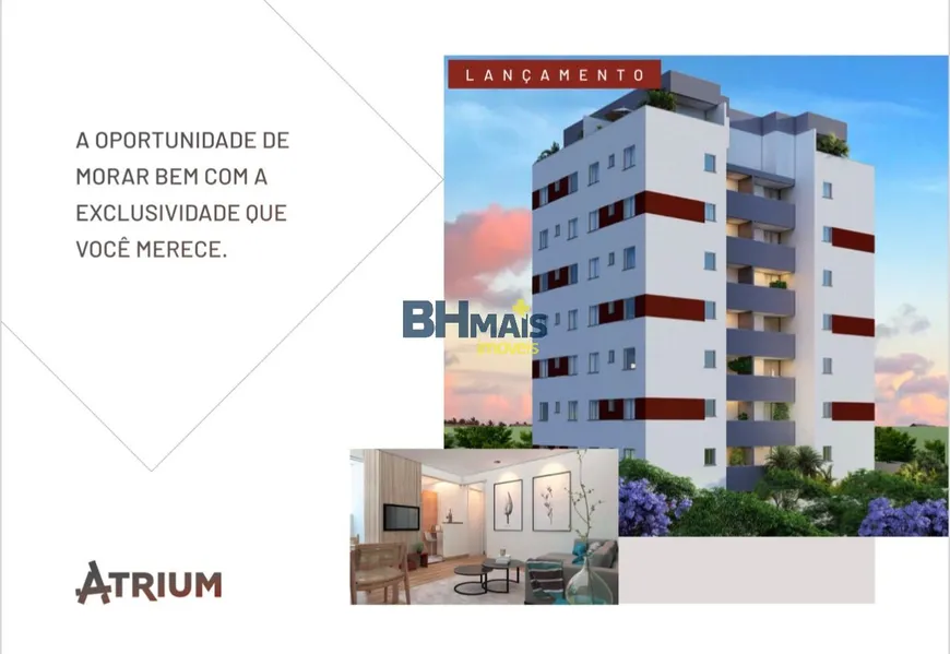 Foto 1 de Apartamento com 2 Quartos à venda, 51m² em Caiçaras, Belo Horizonte