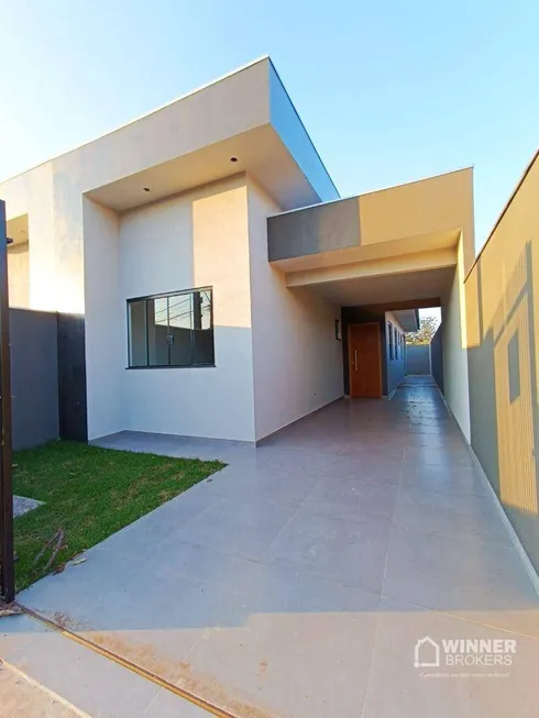Foto 1 de Casa com 3 Quartos à venda, 92m² em Jardim do Carmo, Maringá