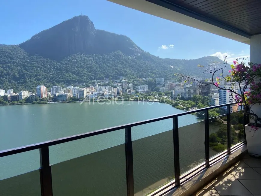 Foto 1 de Cobertura com 4 Quartos à venda, 256m² em Lagoa, Rio de Janeiro