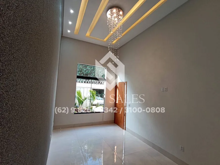 Foto 1 de Casa com 3 Quartos à venda, 123m² em Residencial Pilar dos Sonhos, Goiânia