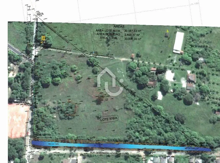 Foto 1 de Lote/Terreno à venda, 33000m² em Chapero, Itaguaí