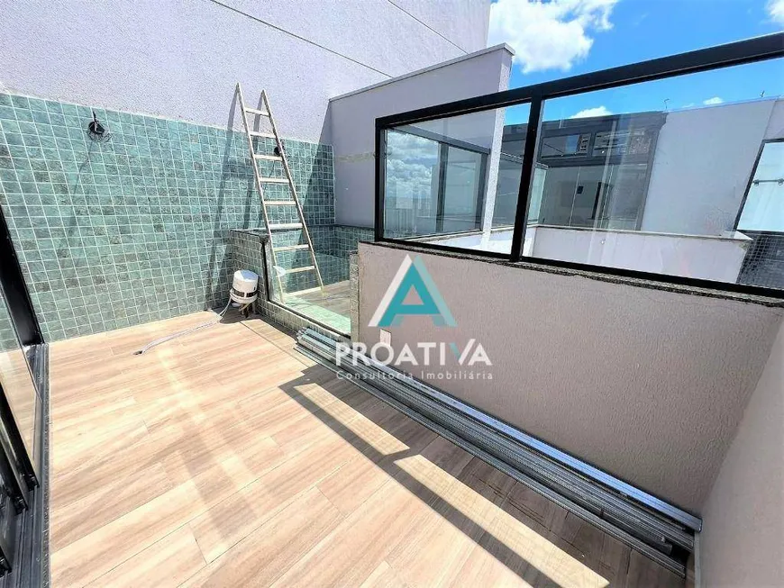 Foto 1 de Cobertura com 1 Quarto à venda, 90m² em Campestre, Santo André