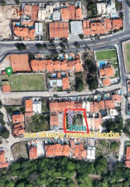 Foto 1 de Lote/Terreno para venda ou aluguel, 910m² em Parque Manibura, Fortaleza